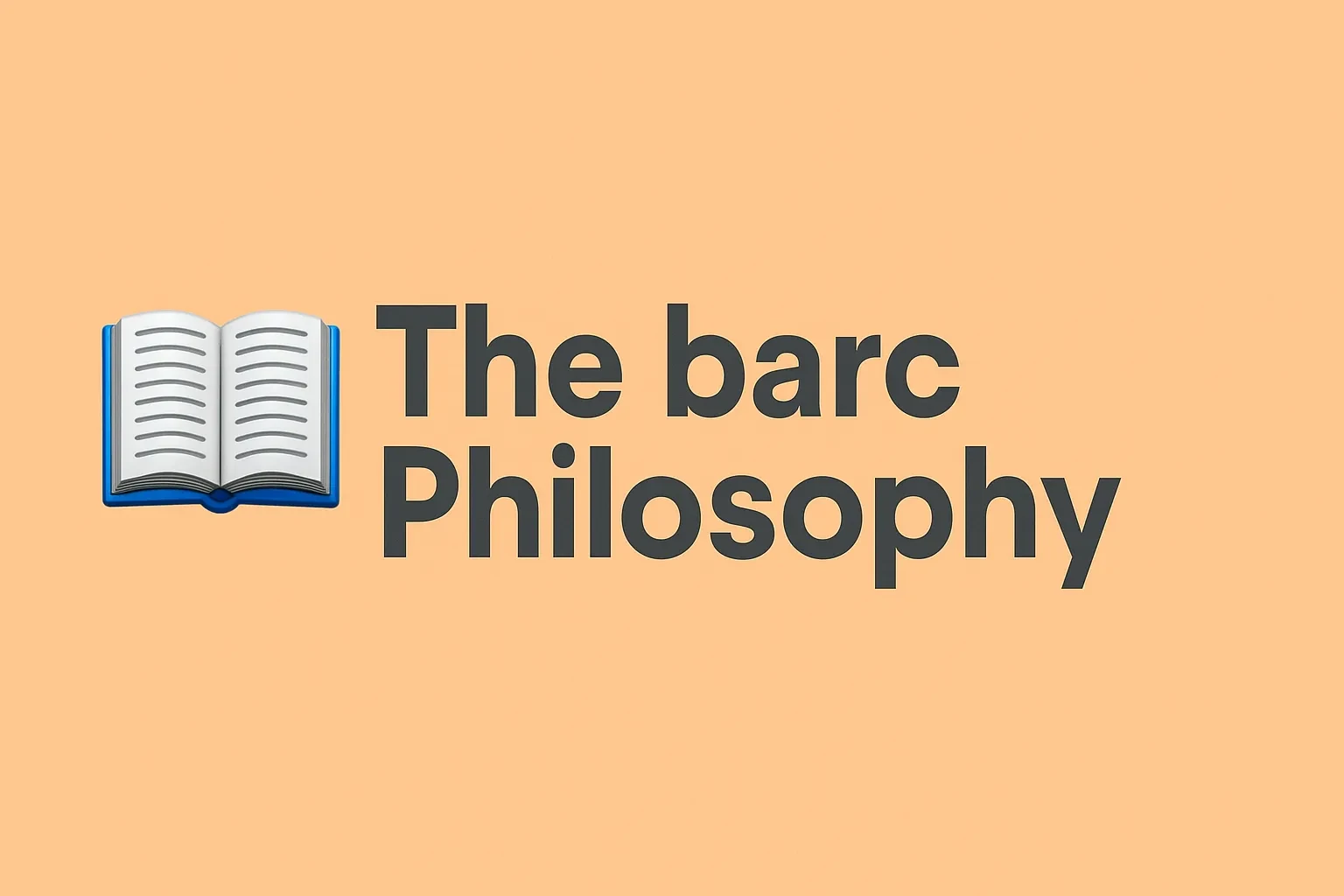 π The Barc Philosophy lesson poster
