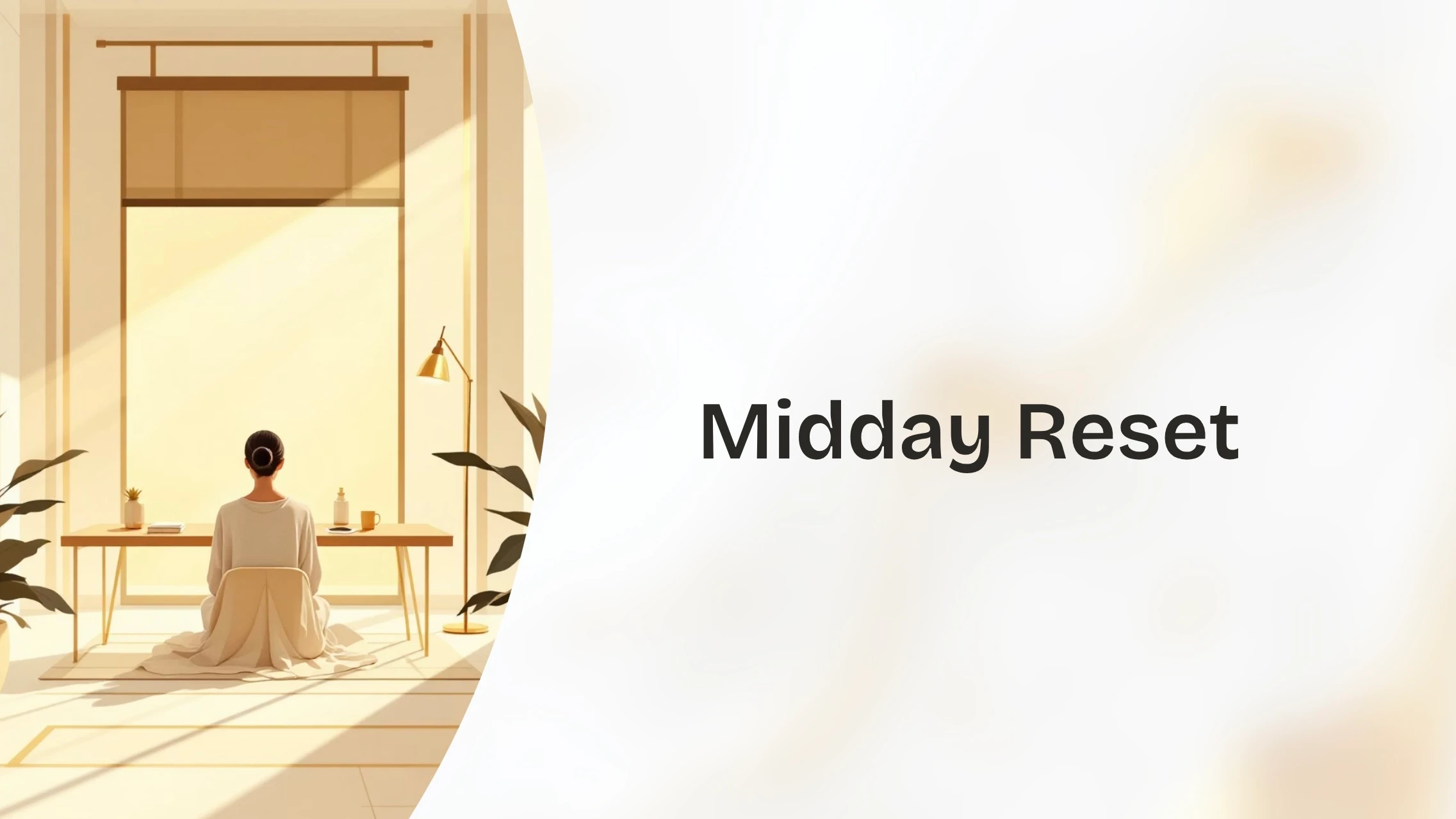 Day 3: Midday Reset lesson poster