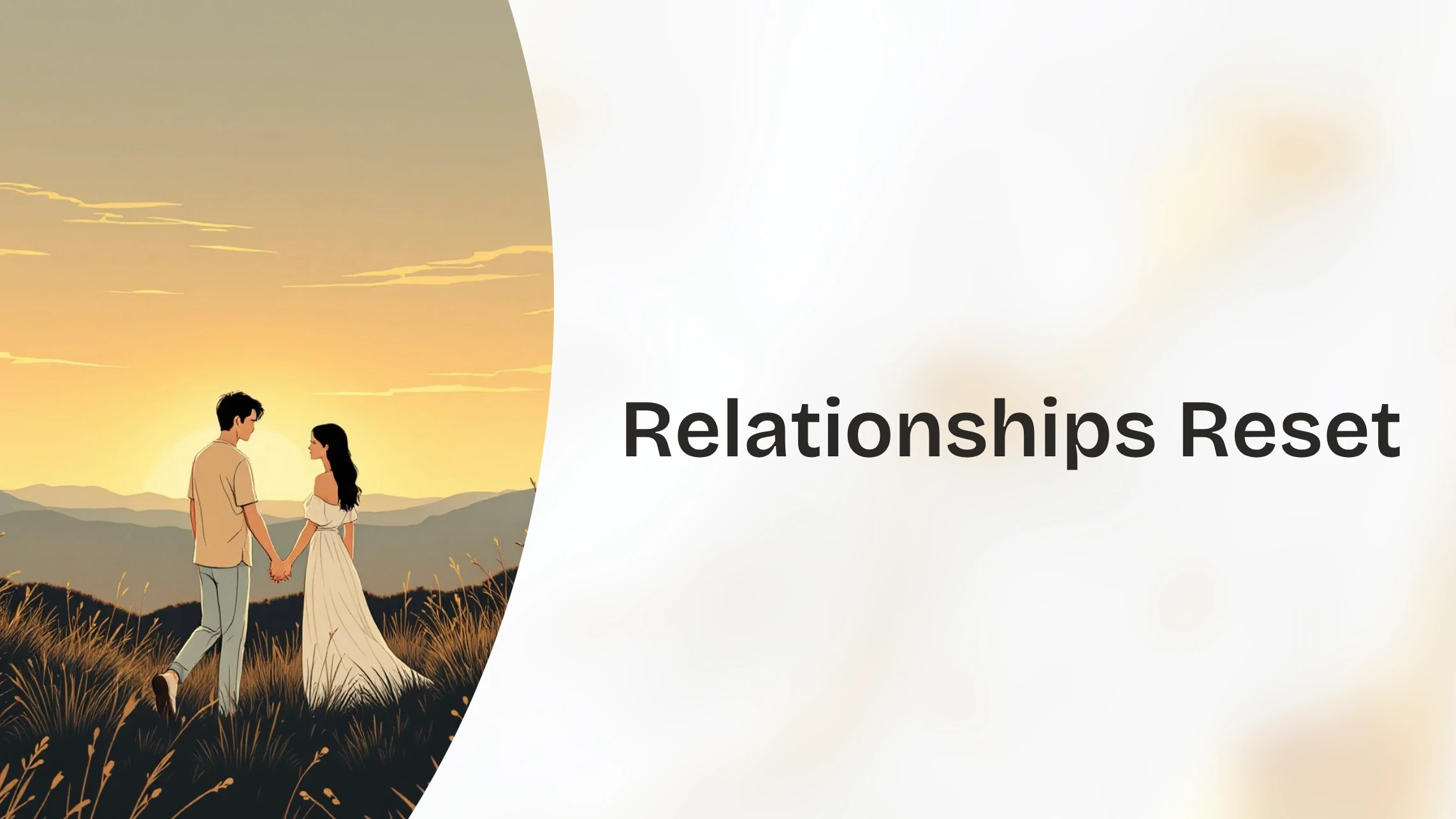 Day 5: Relationships Reset lesson poster