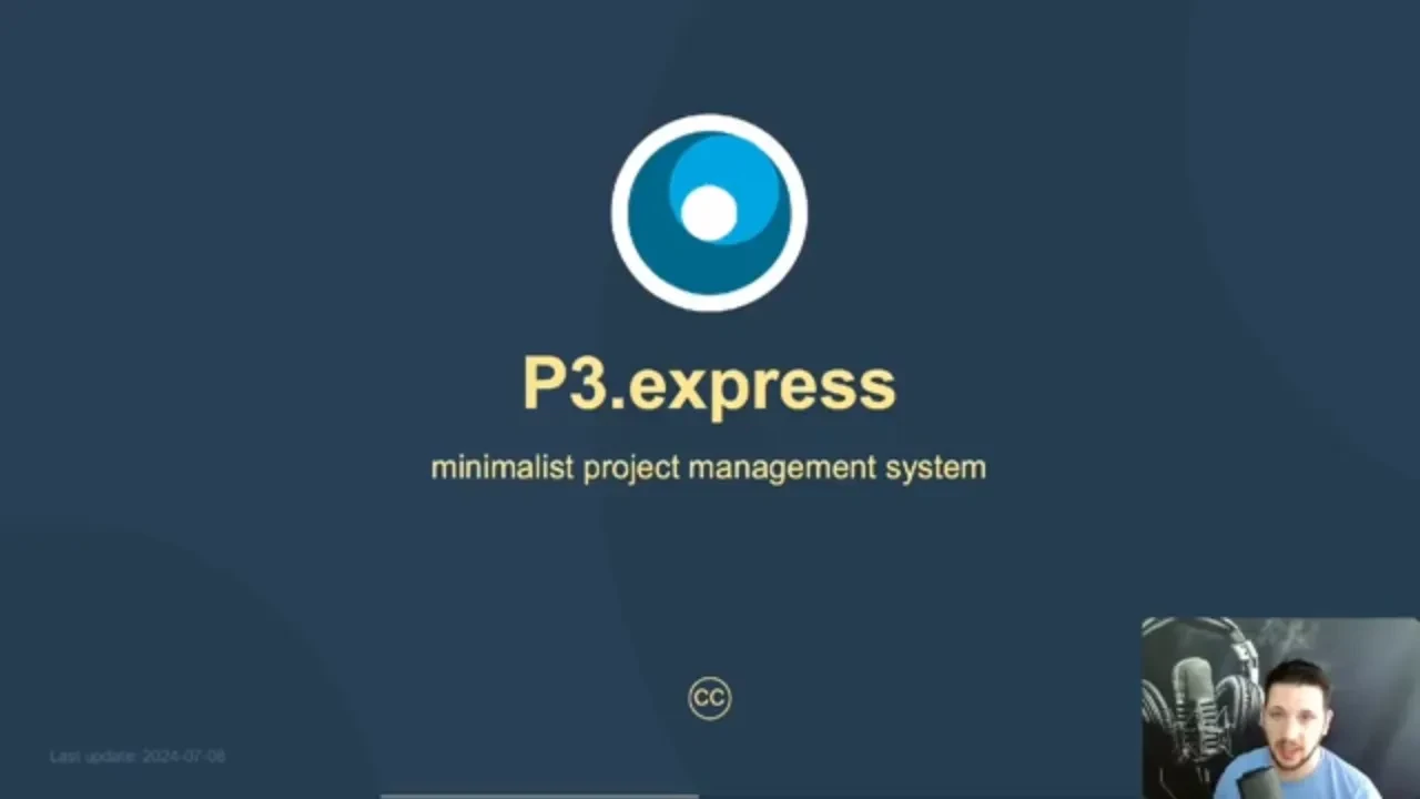 Introduction to the p3.express lesson poster