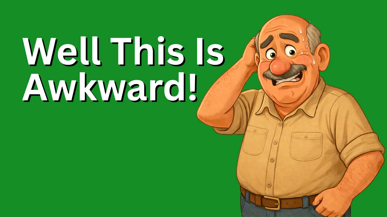 Well THIS is Awkward! lesson poster