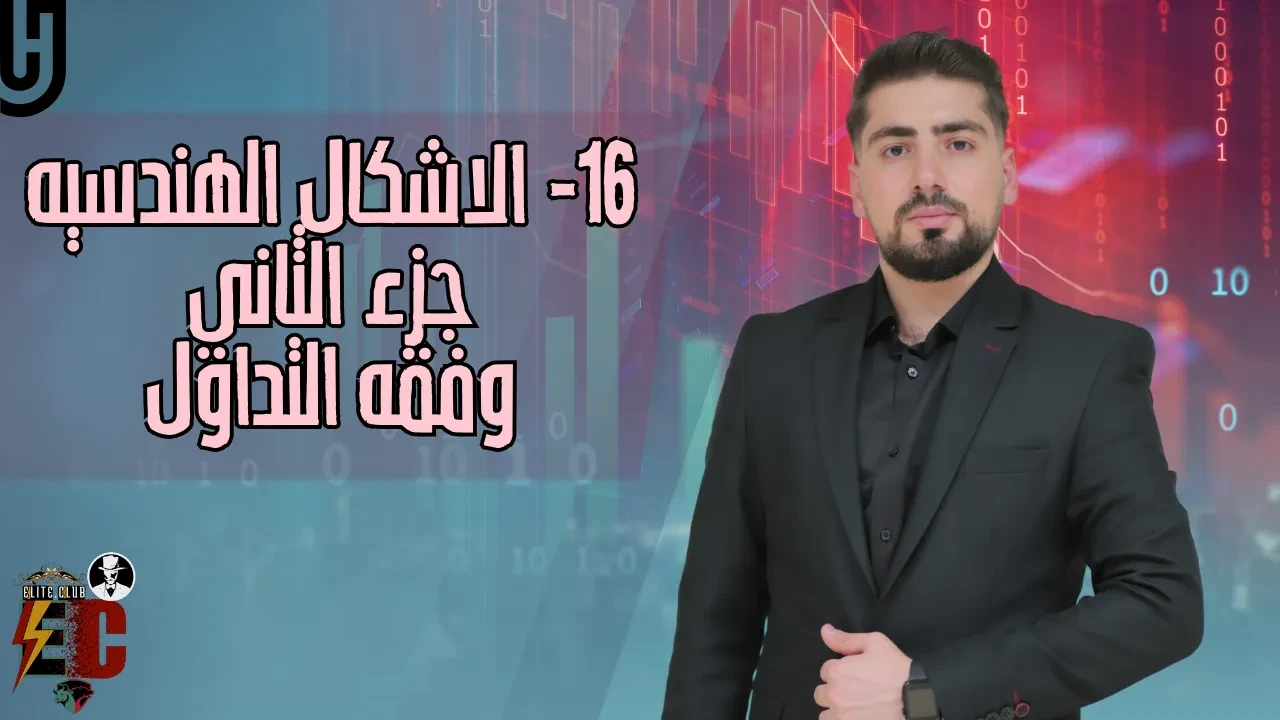 16- الاشكال الهندسيه الجزء الثاني وفقه التداول lesson poster