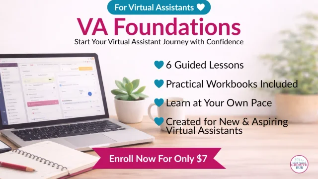 VA Foundations - Start Your Virtual Assistant Journey with Confidence