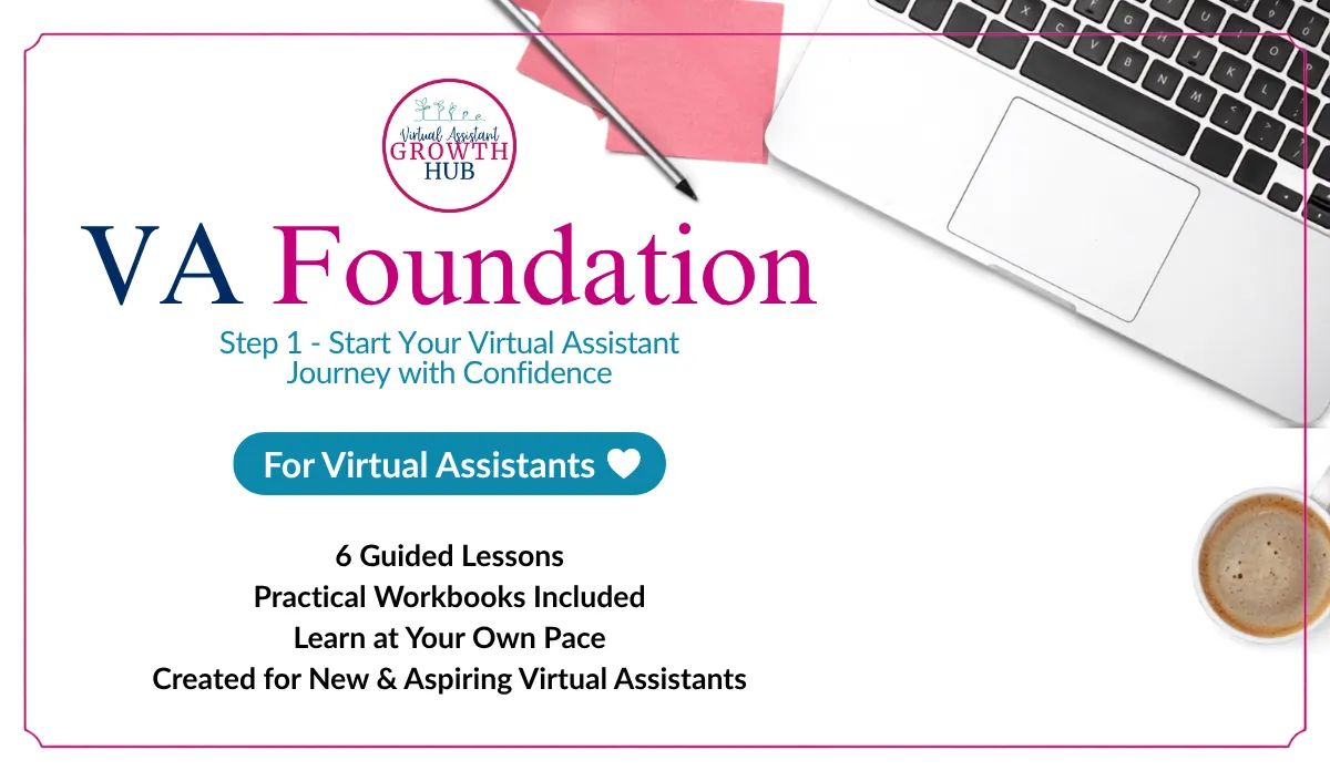 VA Foundations - Start Your Virtual Assistant Journey with Confidence