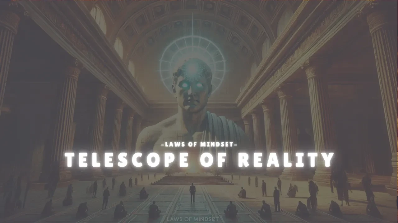 Telescope of Reality lesson poster