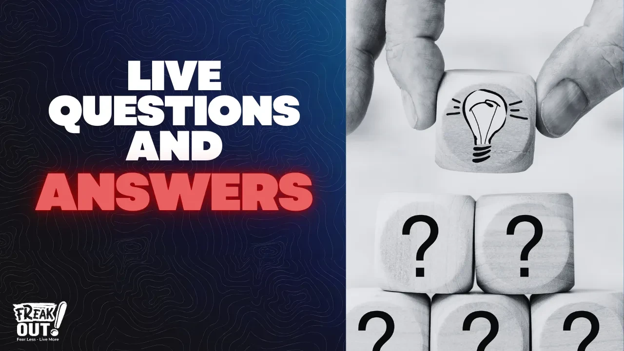 S1 Live Questions and Answers lesson poster