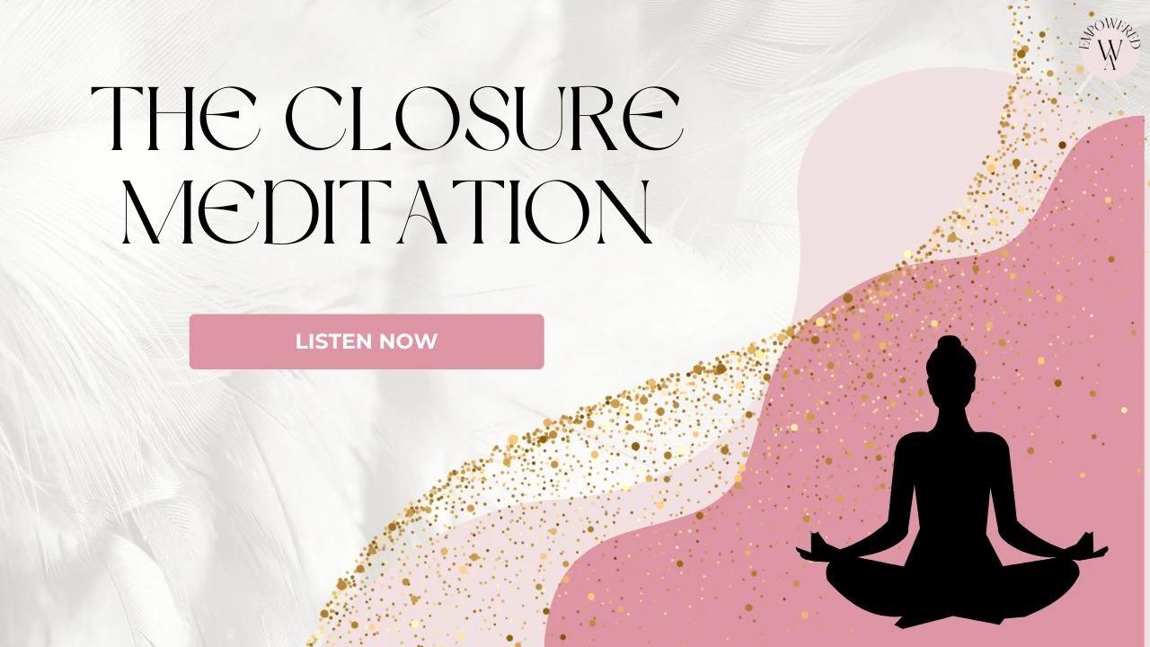 Closure Meditation lesson poster