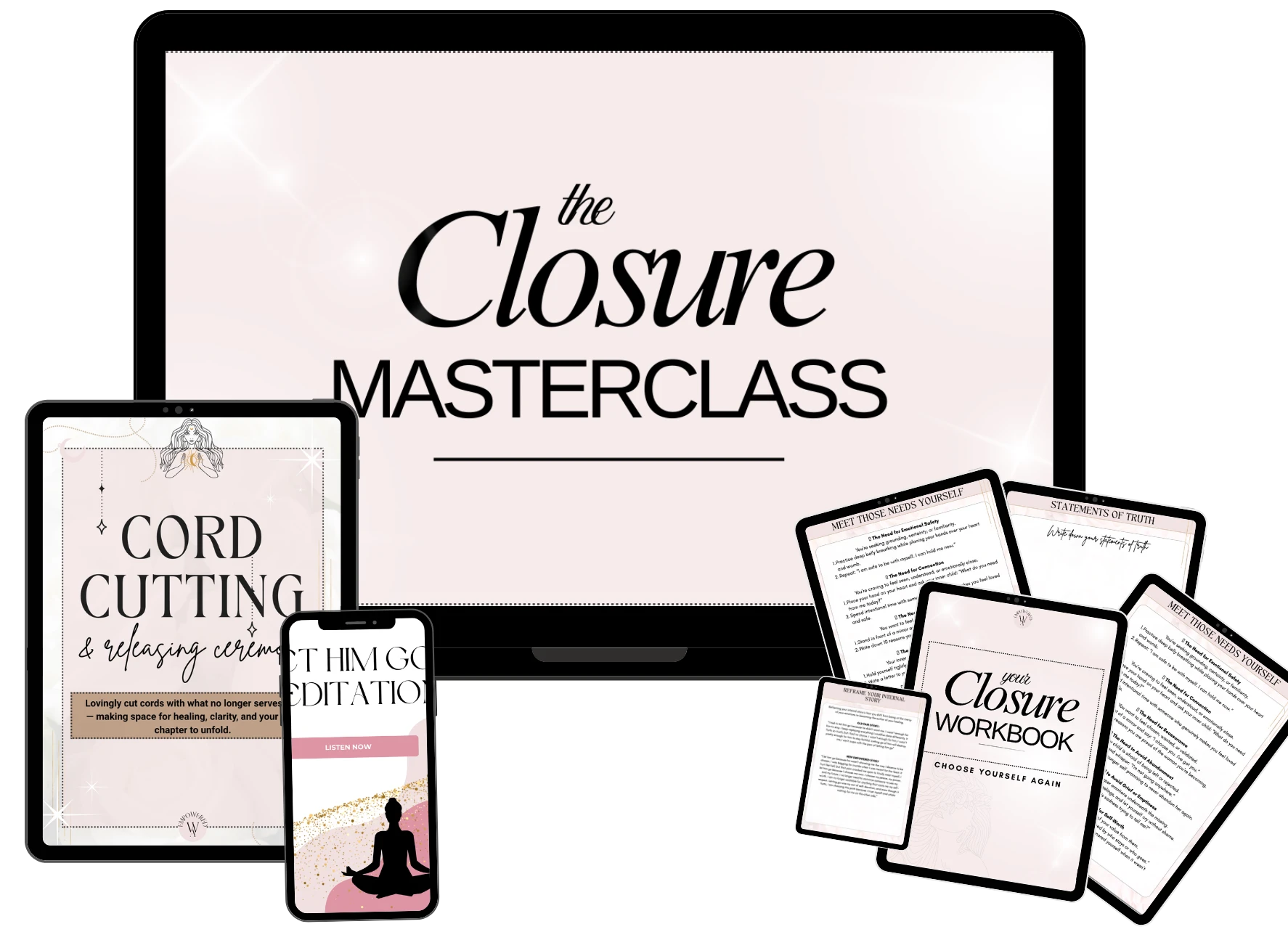 Closure Cord Cutting Ceremony lesson poster