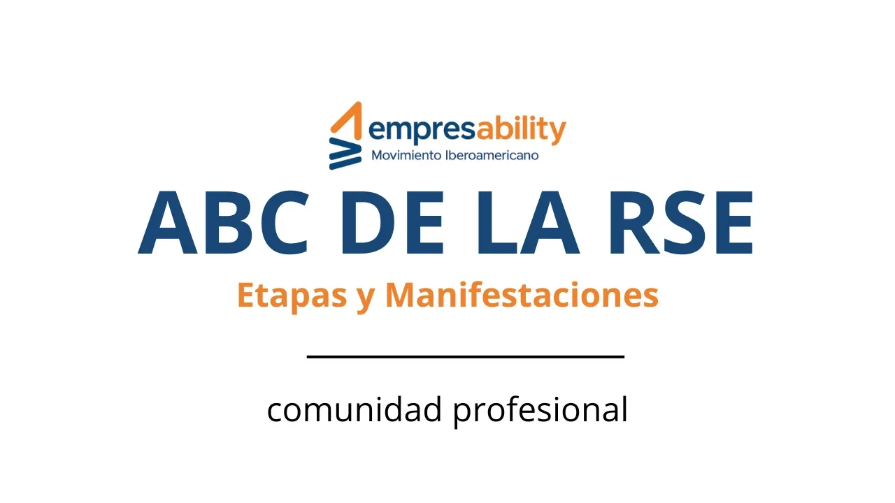 3. Las etapas y manifestaciones de la RSE lesson poster