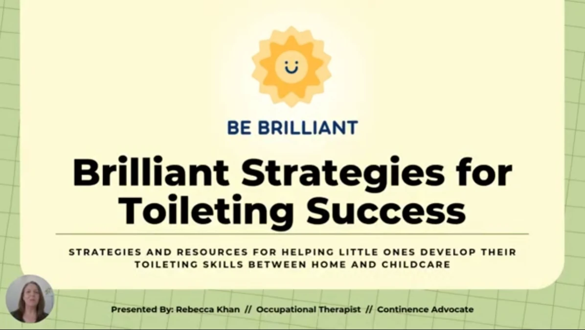 Welcome to Be Brilliant! lesson poster