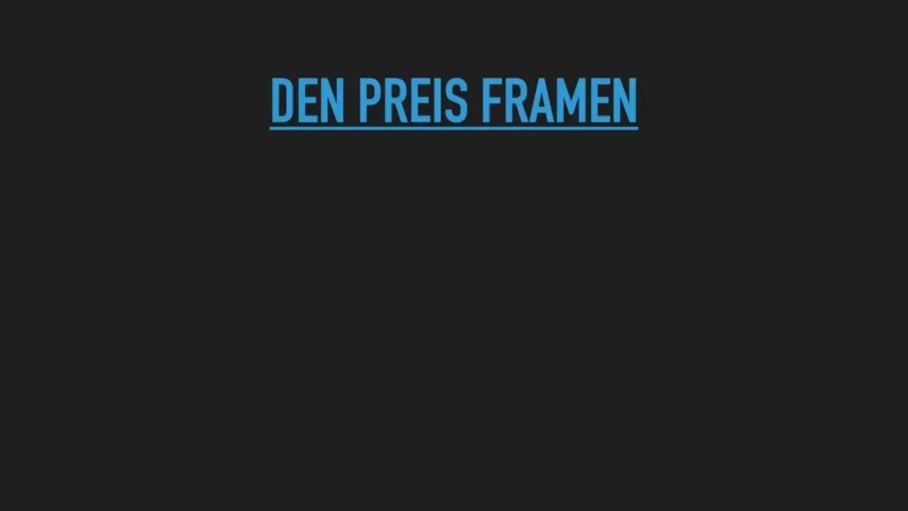 Preis Framing lesson poster