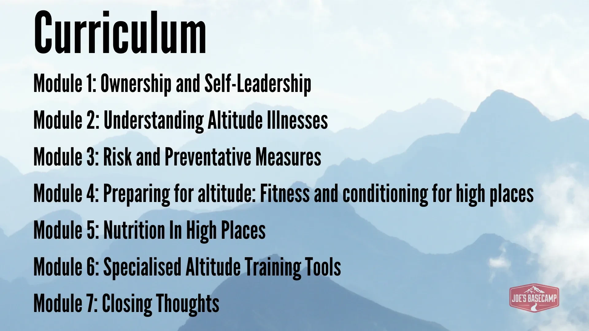 Outline and Objectives lesson poster