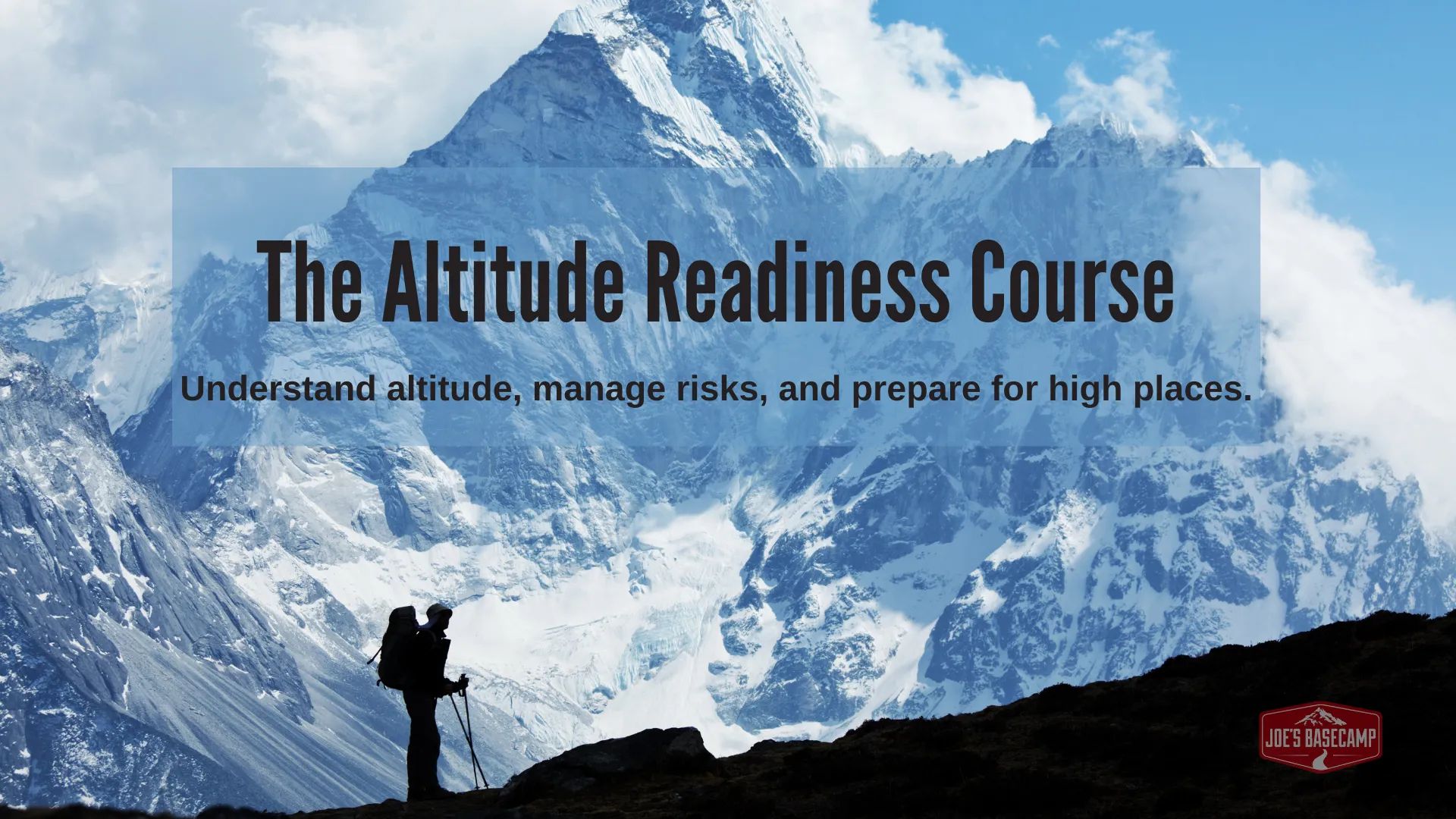 The Altitude Readiness Course