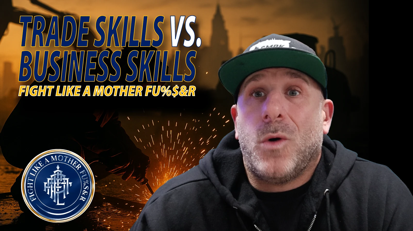 Trade Skills vs Business Skills lesson poster