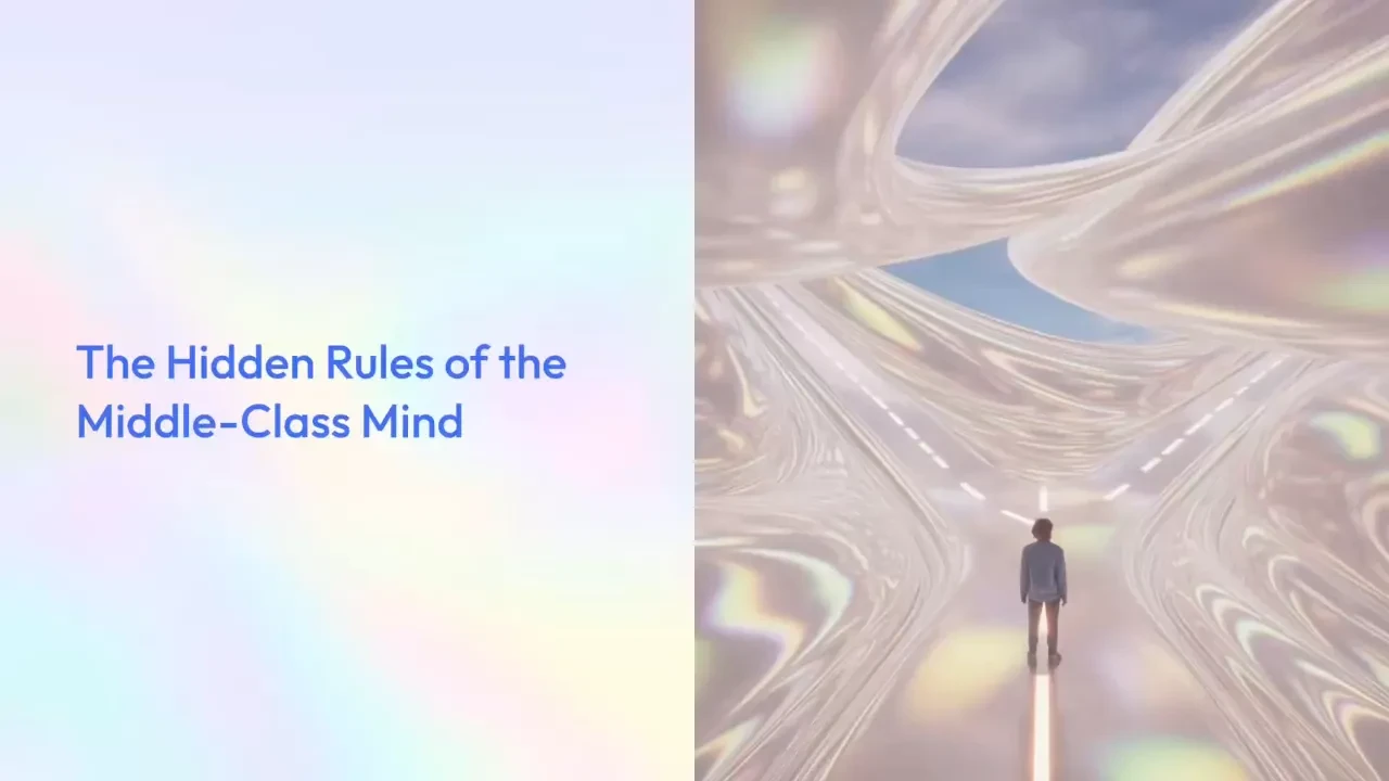 The Hidden Rules of the Middle-Class Mind lesson poster