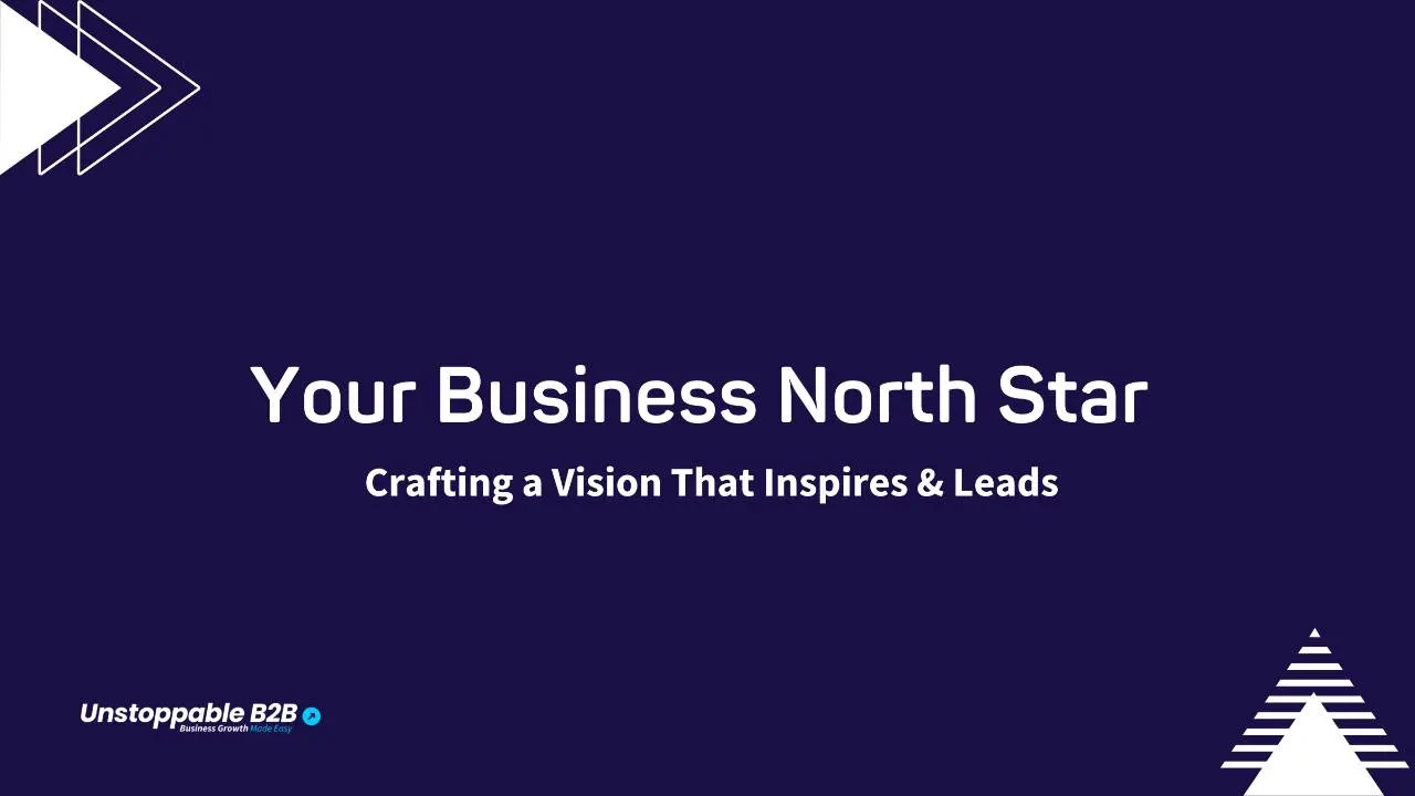 Vision → Your Business North Star: Craft a Vision That Inspires & Leads lesson poster