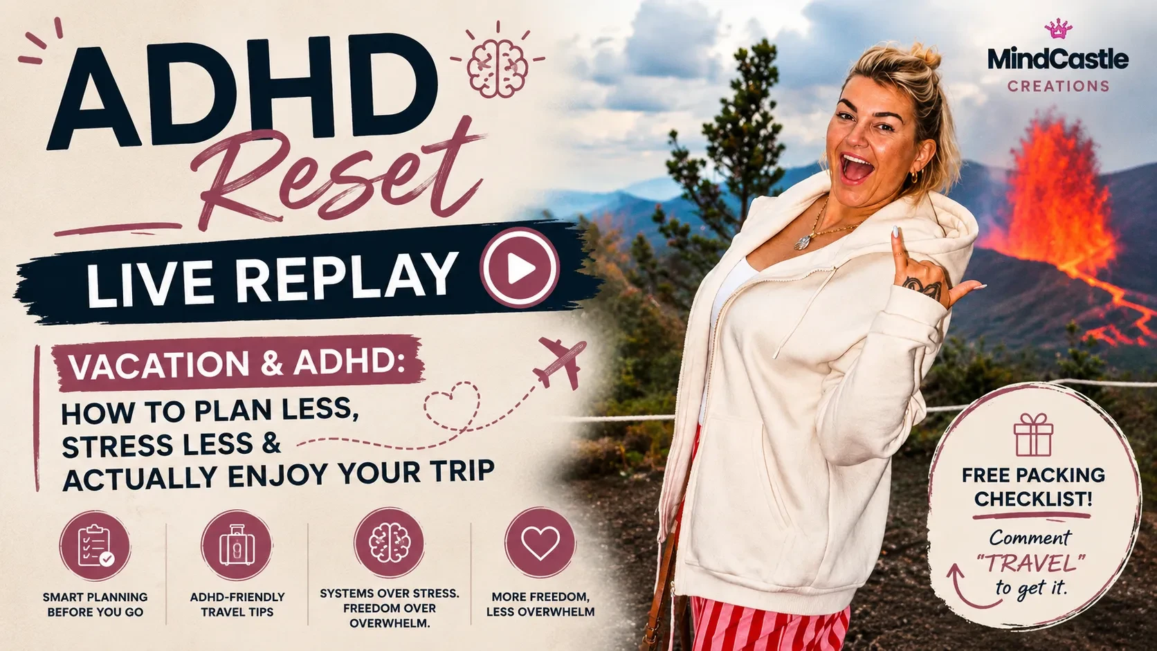 ADHD Reset Live #007 | Why Holidays Feel So Stressful (And How to Enjoy Them Again) lesson poster
