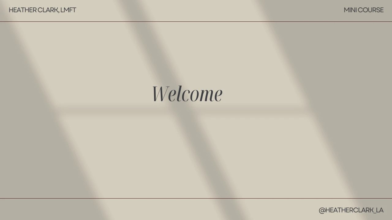 WELCOME!!! lesson poster