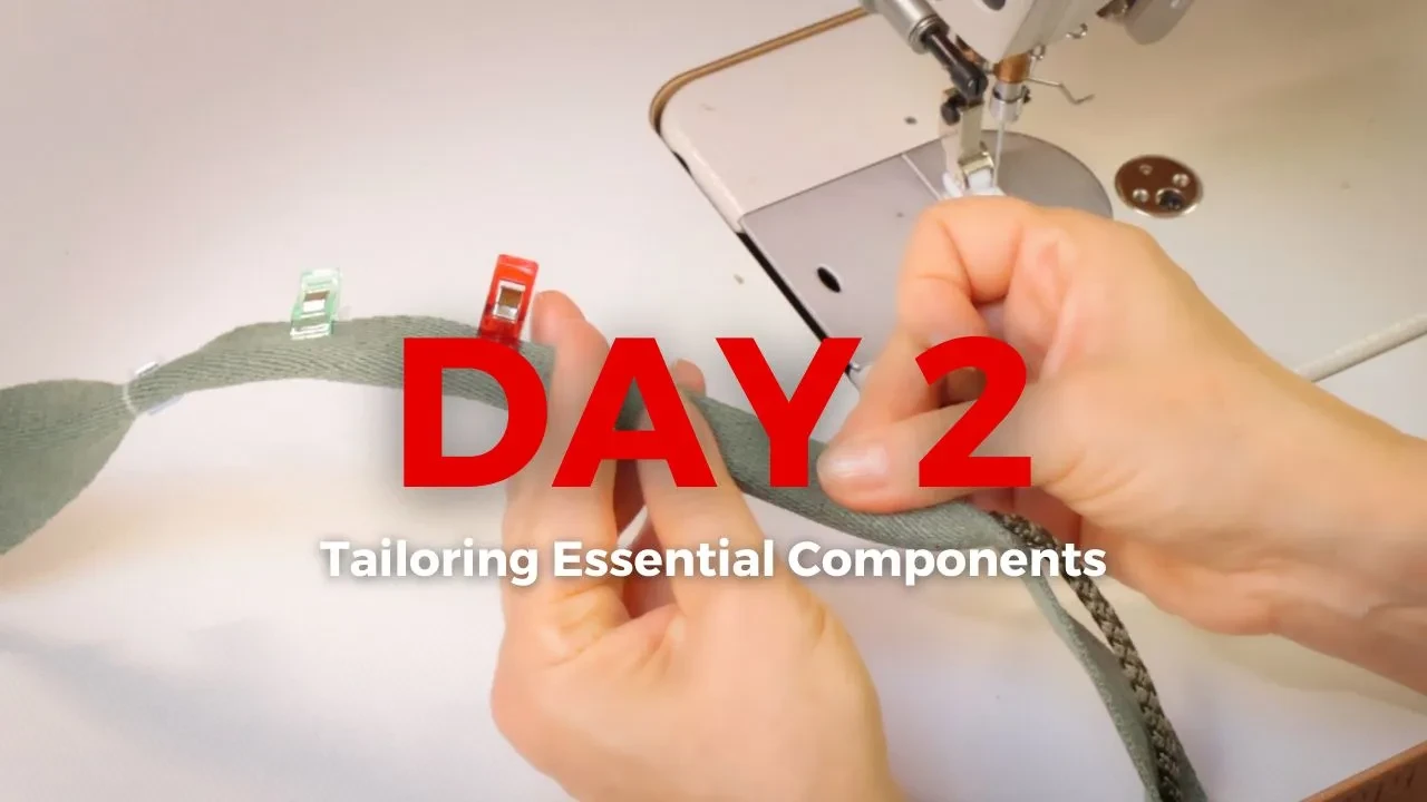 Day 2 - Tailoring Essential Components lesson poster