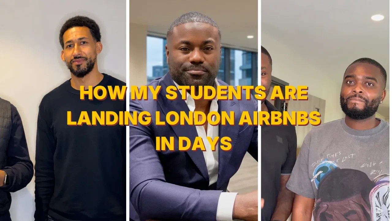 Lesson #3: How My Students Are Landing London Airbnbs in Days lesson poster