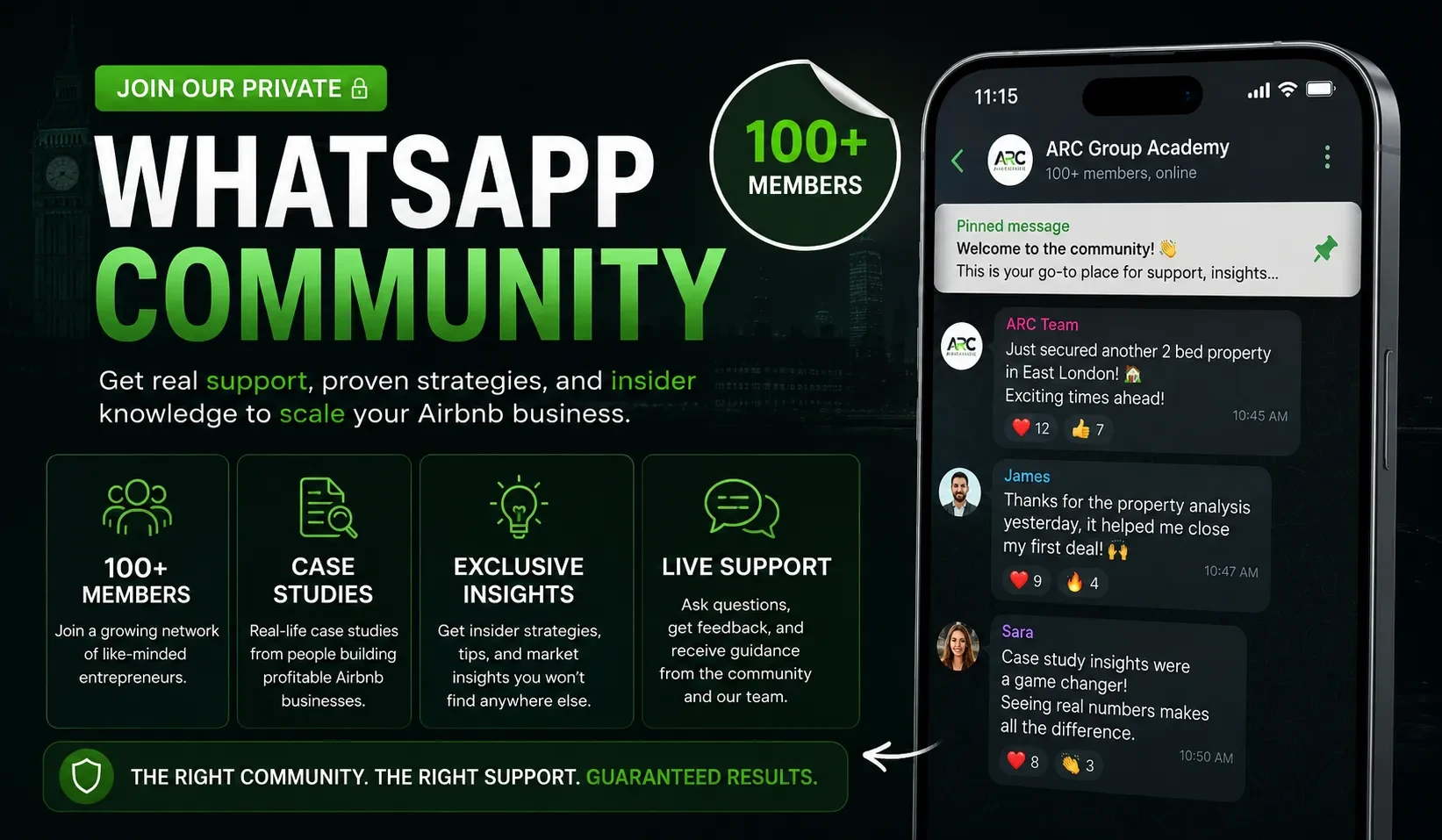 Important: Join Whatsapp Community for Fast Results lesson poster