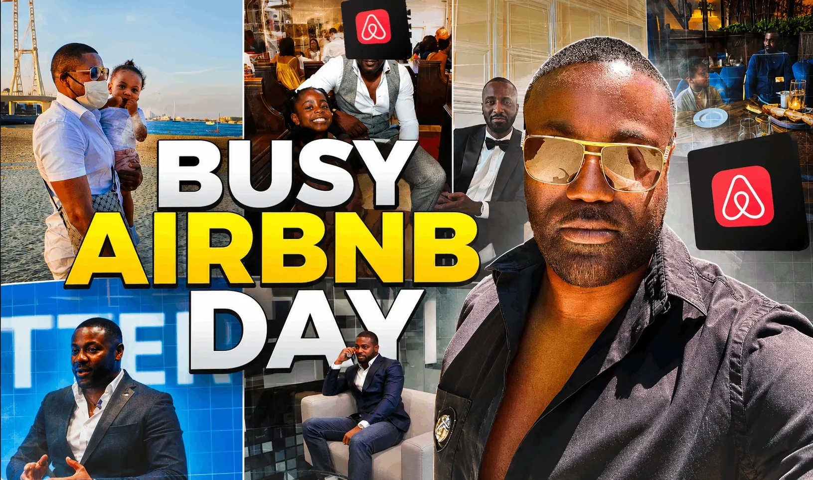 Day in the Life Running My Airbnb Business lesson poster