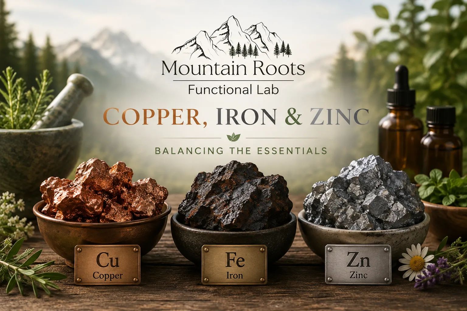 Reading the Terrain: Copper, Iron & Zinc