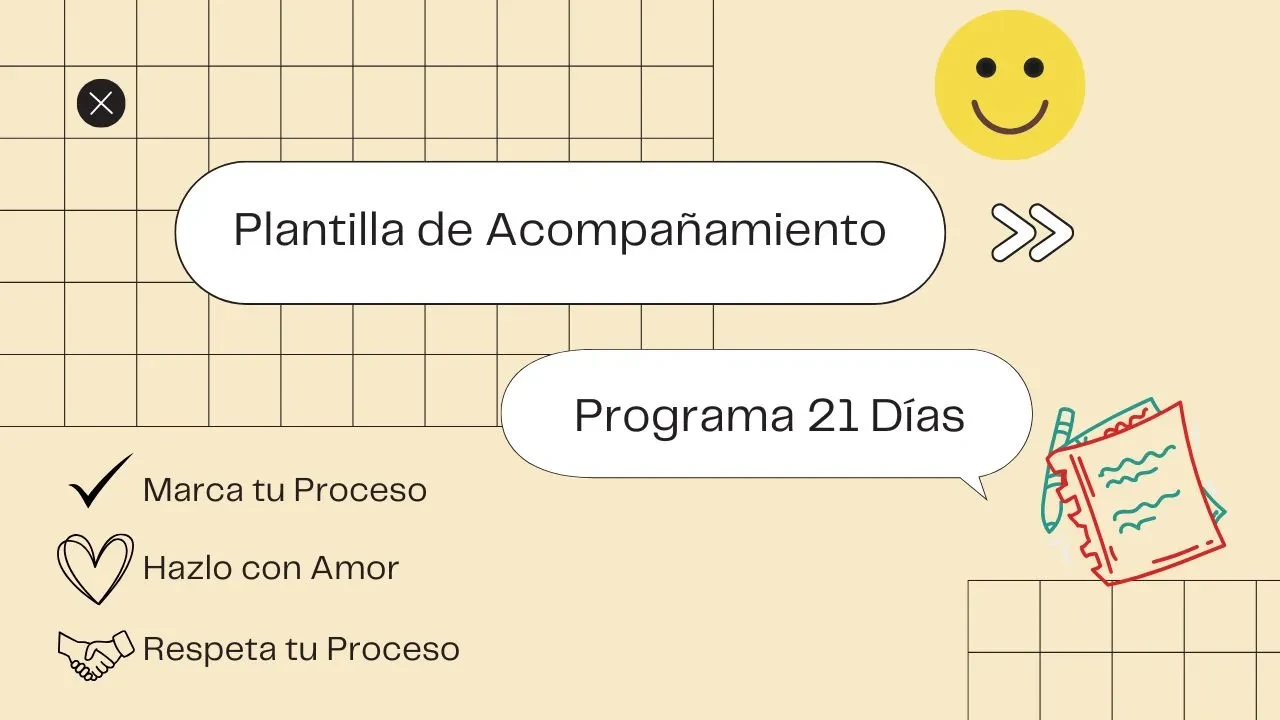 Plantilla de Acompañamiento lesson poster