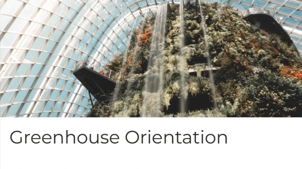 Optimal Orientation lesson poster