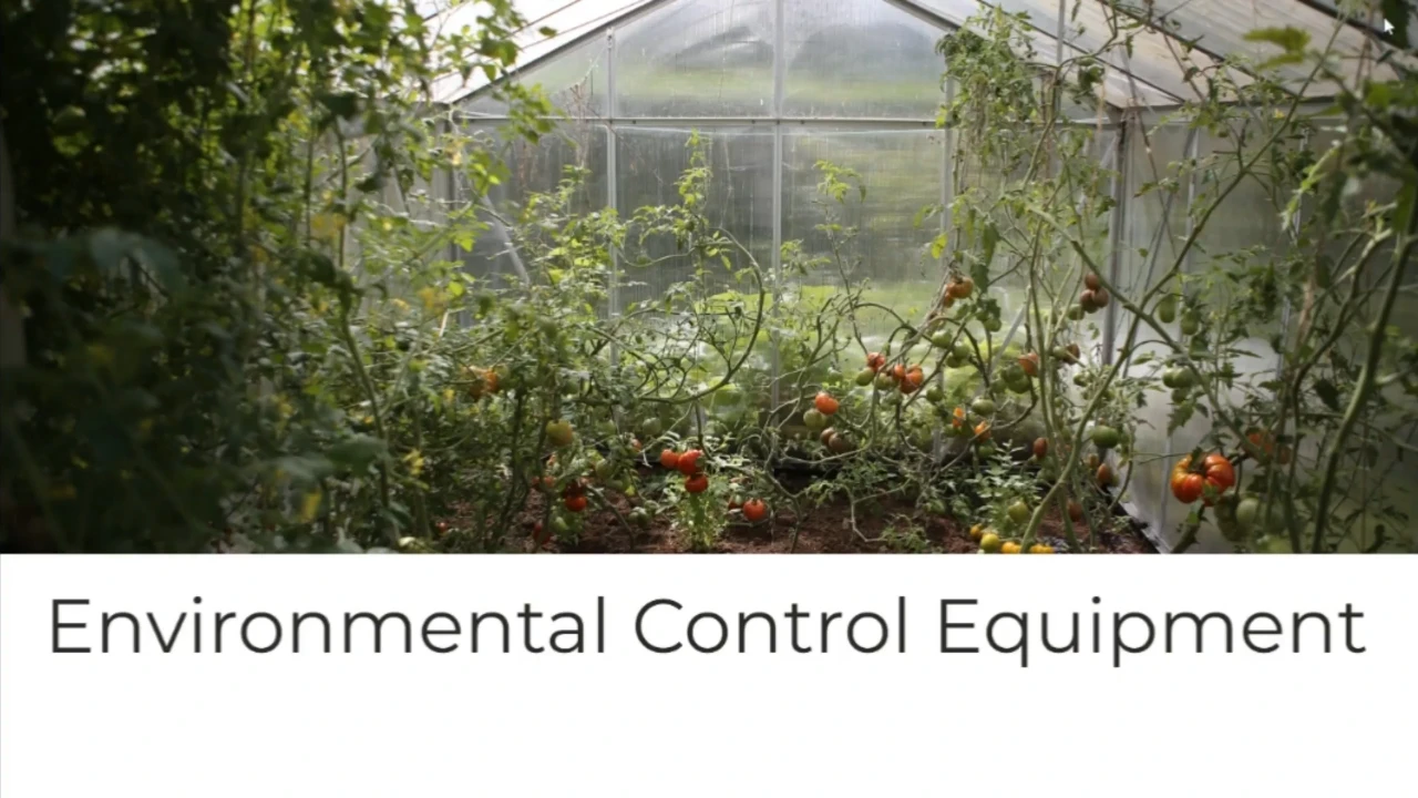 Environmental Control Equipment lesson poster