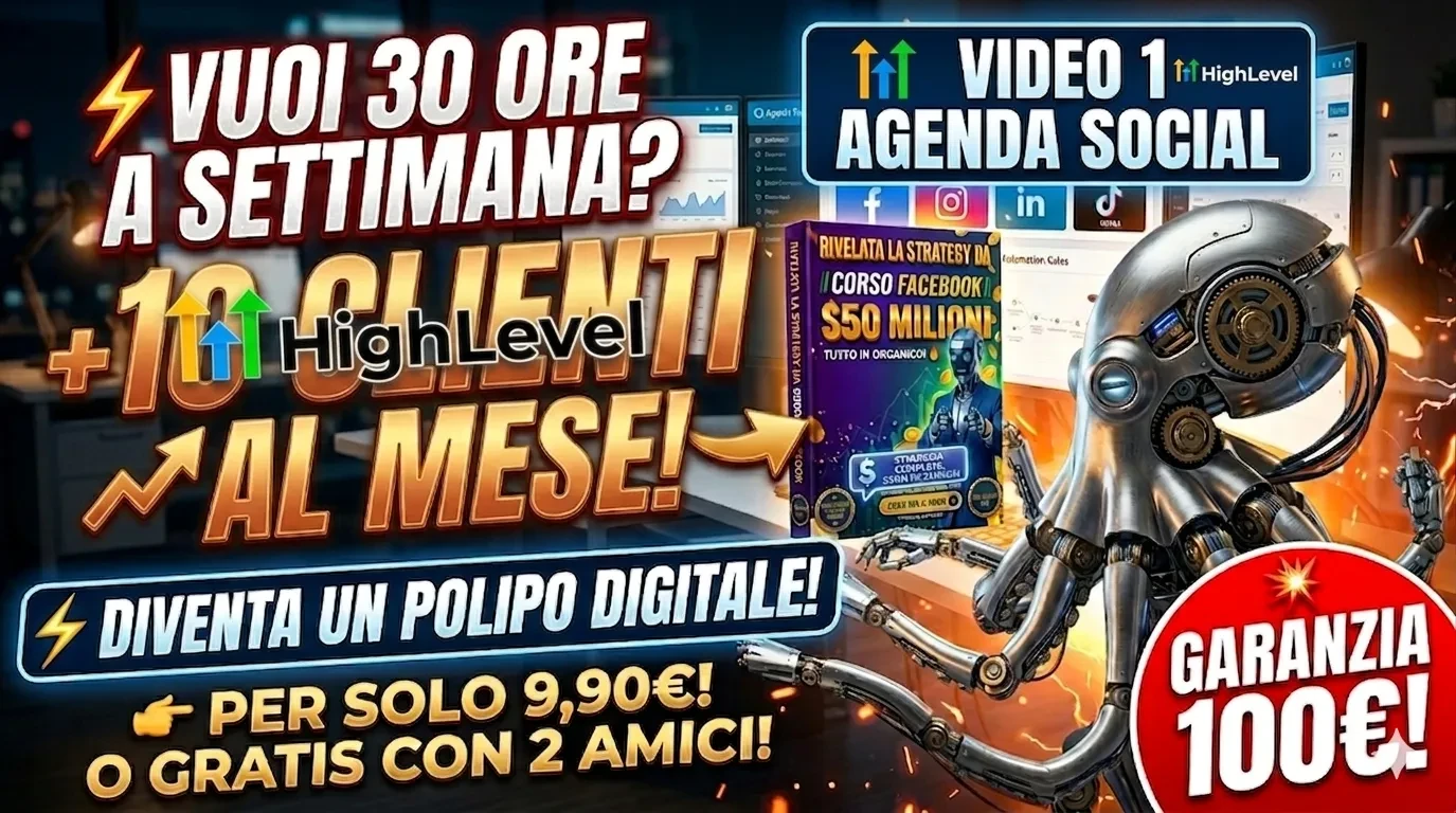 Agenda Social Pc lesson poster