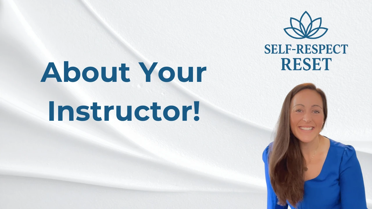 About Your Instructor lesson poster