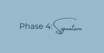 Phase 4: Your Signature lesson poster