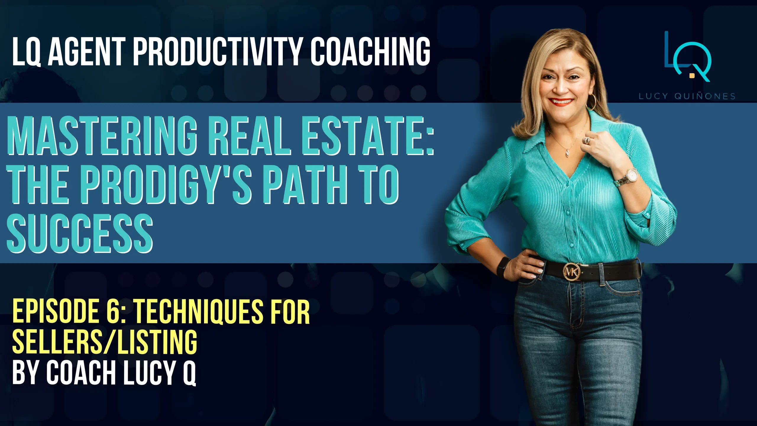 Techniques for Sellers & Listings lesson poster