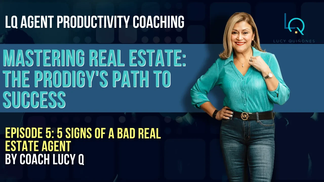 Signs of a Bad Real Estate Agent lesson poster