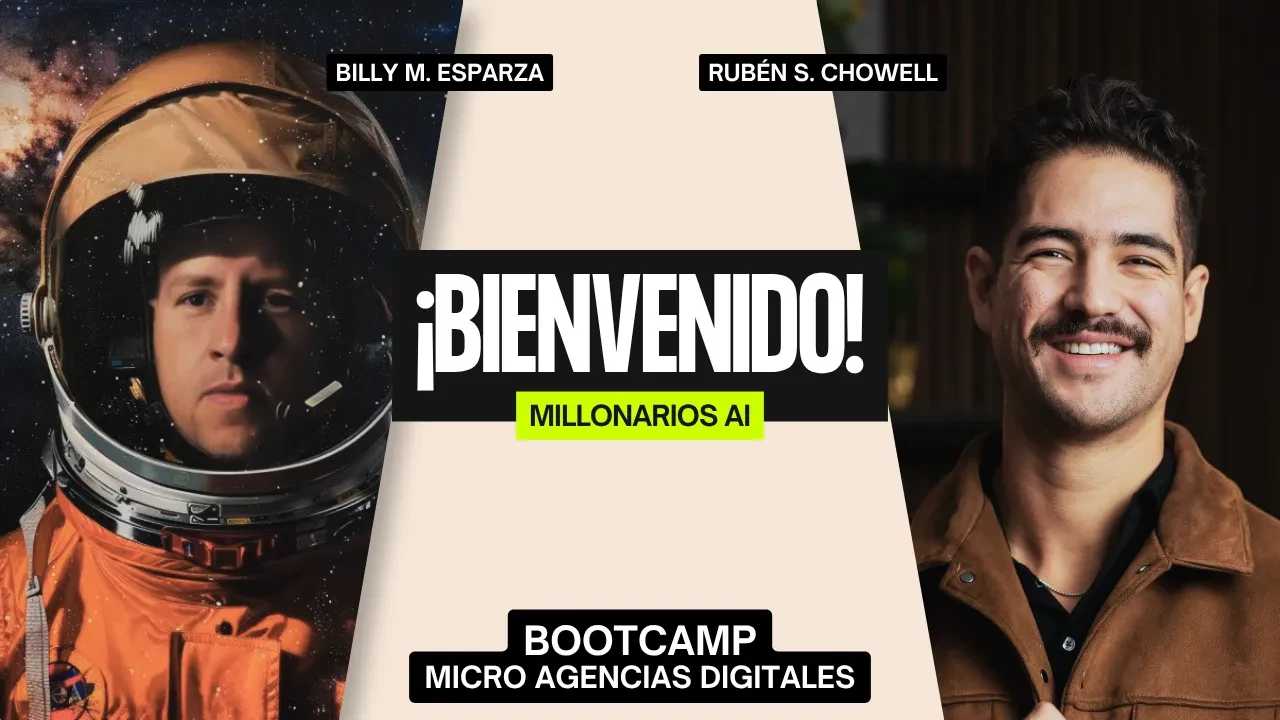 ¡Bienvenido al Bootcamp! 🎉 lesson poster