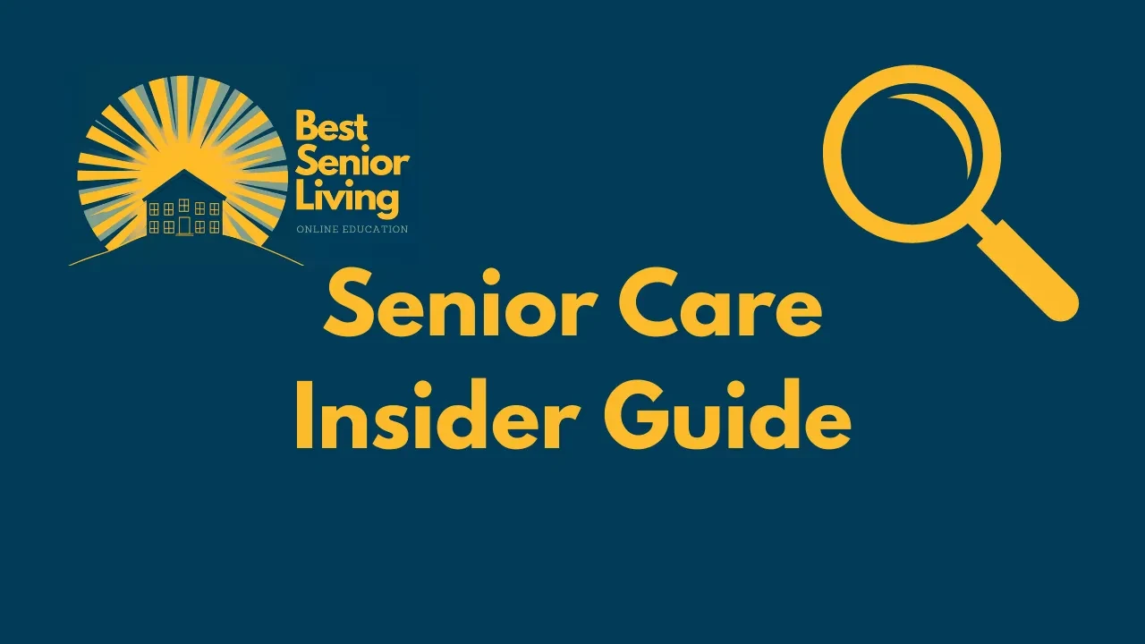 Senior Care Insider Guide lesson poster