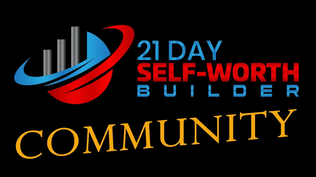 Join Community - 21 Day Self-Worth Builder lesson poster