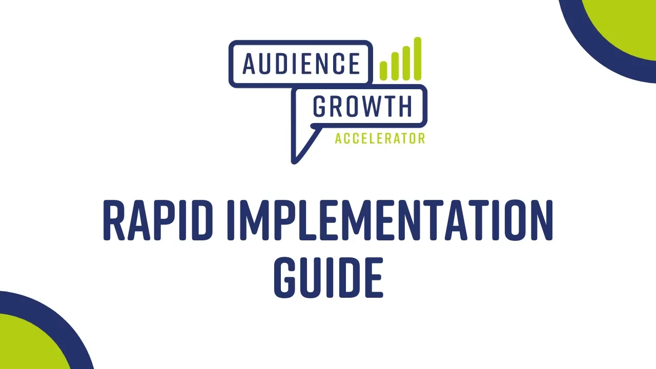 Rapid Implementation Guide lesson poster