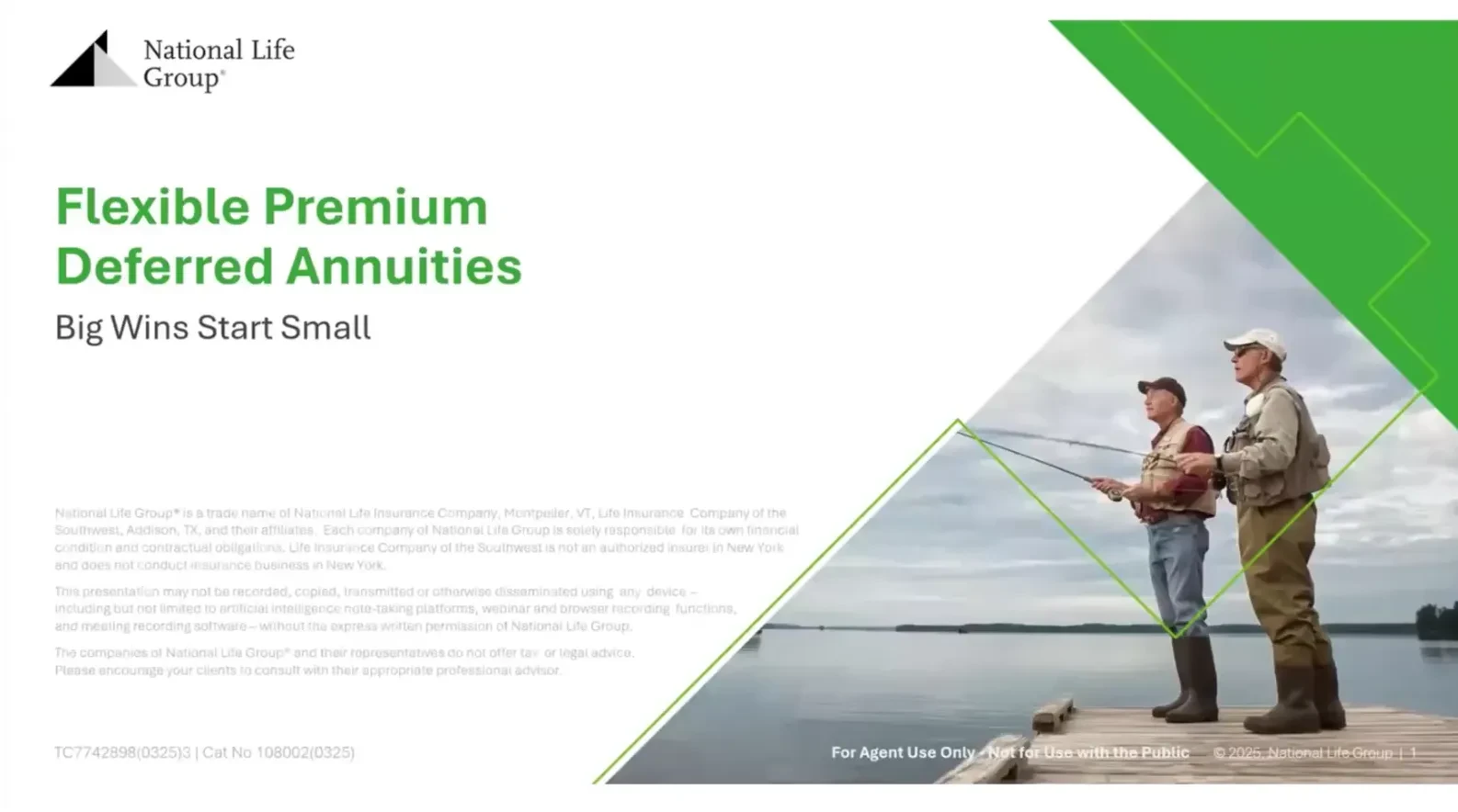 Anualidades Diferidas con Prima Flexible (Flex Annuities) lesson poster