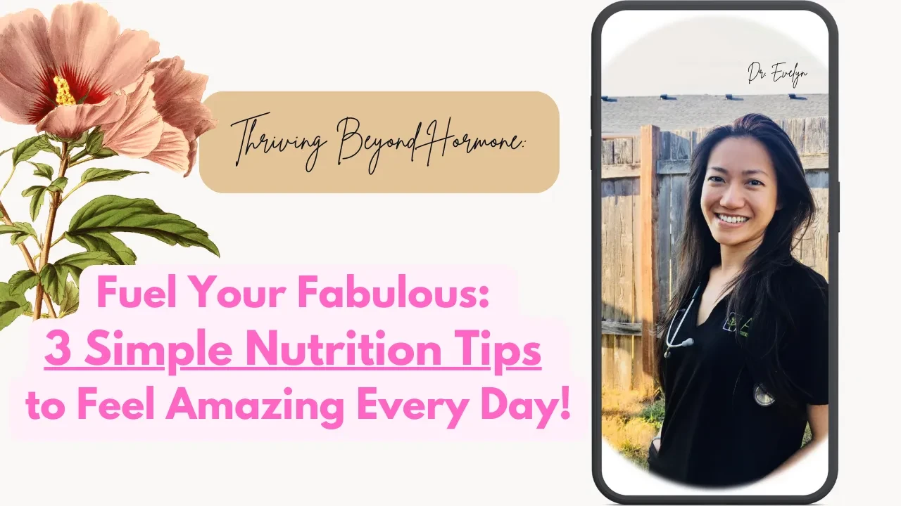 Fuel Your Fabulous: 3 Simple Nutrition Tips to Feel Amazing Every Day! lesson poster