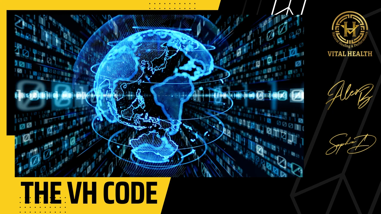 The VITAL HEALTH Code lesson poster