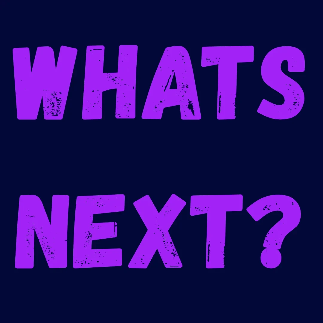 What's Next? lesson poster