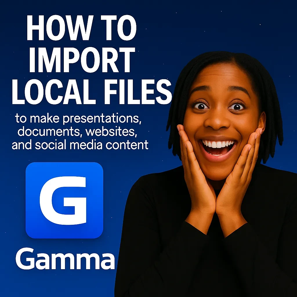 How to Import Local Files lesson poster