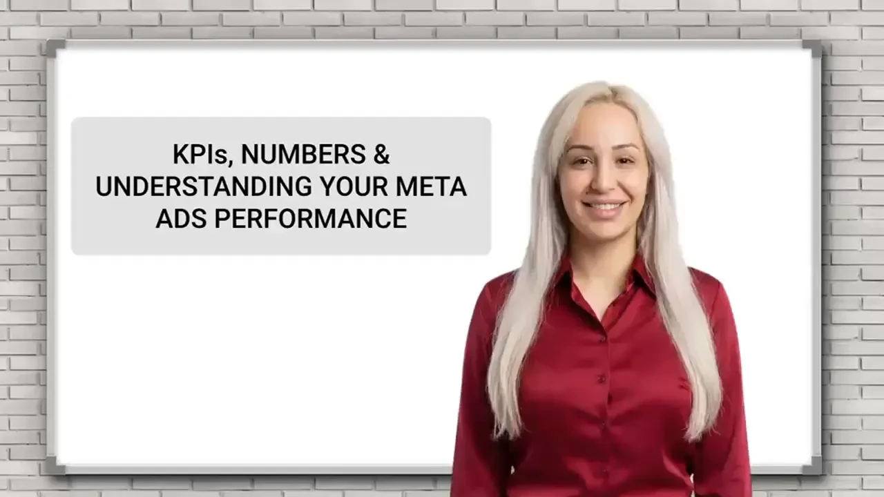 KPIs & Understanding Numbers lesson poster