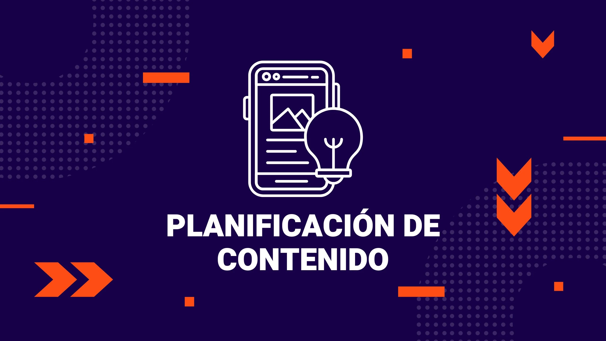 07 - Planificación de contenido lesson poster