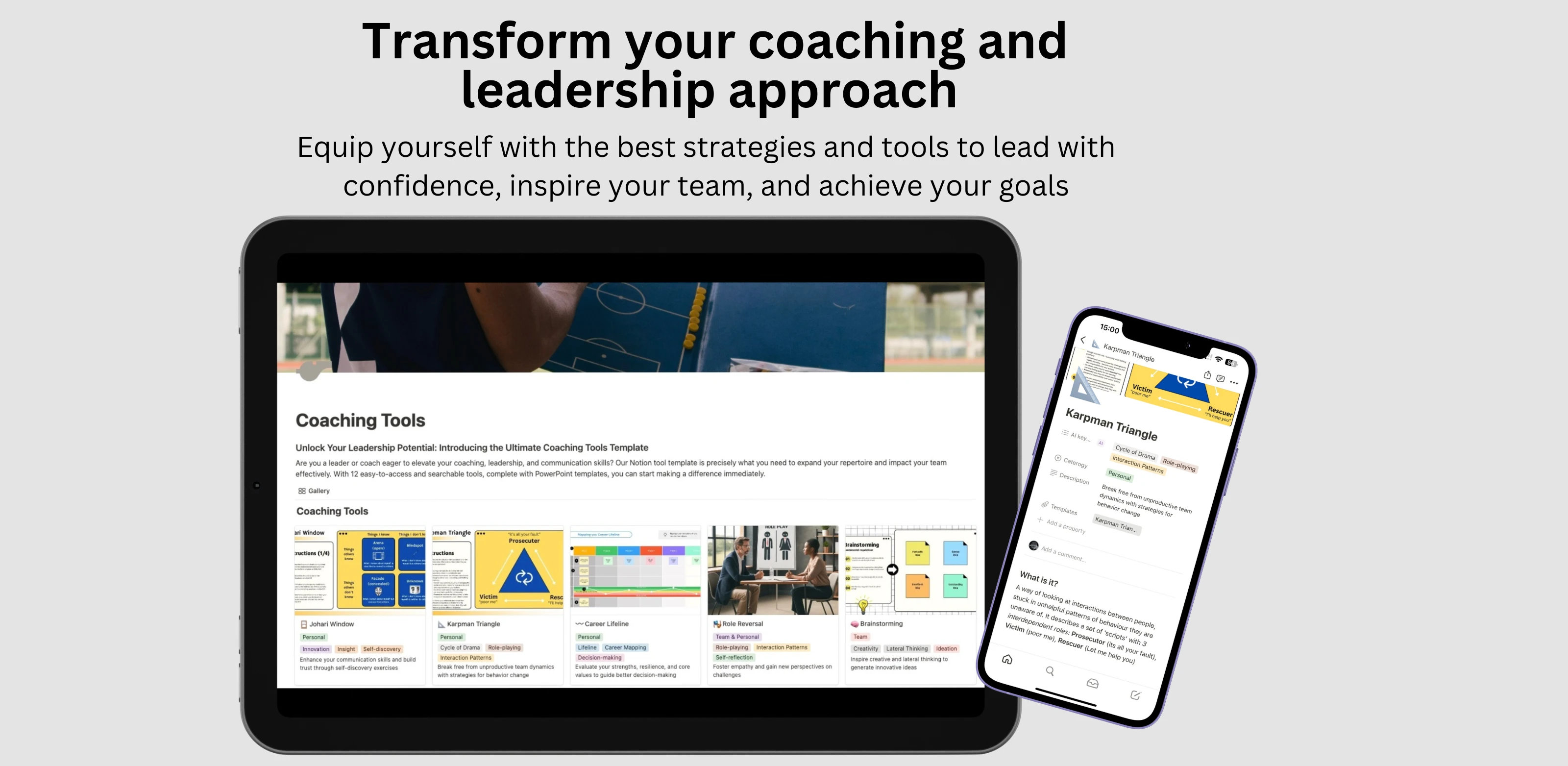 Download your Coaching Toolkit here lesson poster