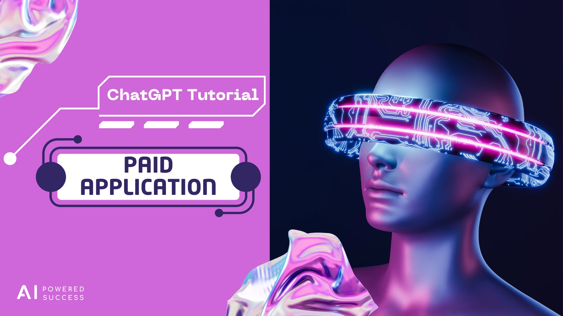 Paid Application lesson poster