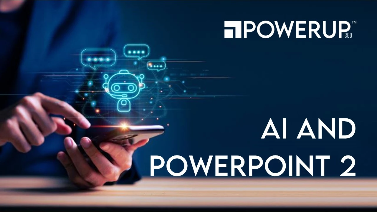 AI and Powerpoint - Part 2 lesson poster