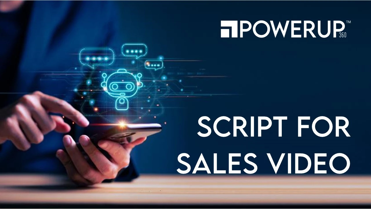 Script For Sales Video lesson poster